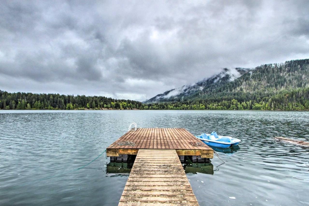 Lakefront Cabin With Stunning Mountain Views And Dock! Mineral Esterno foto